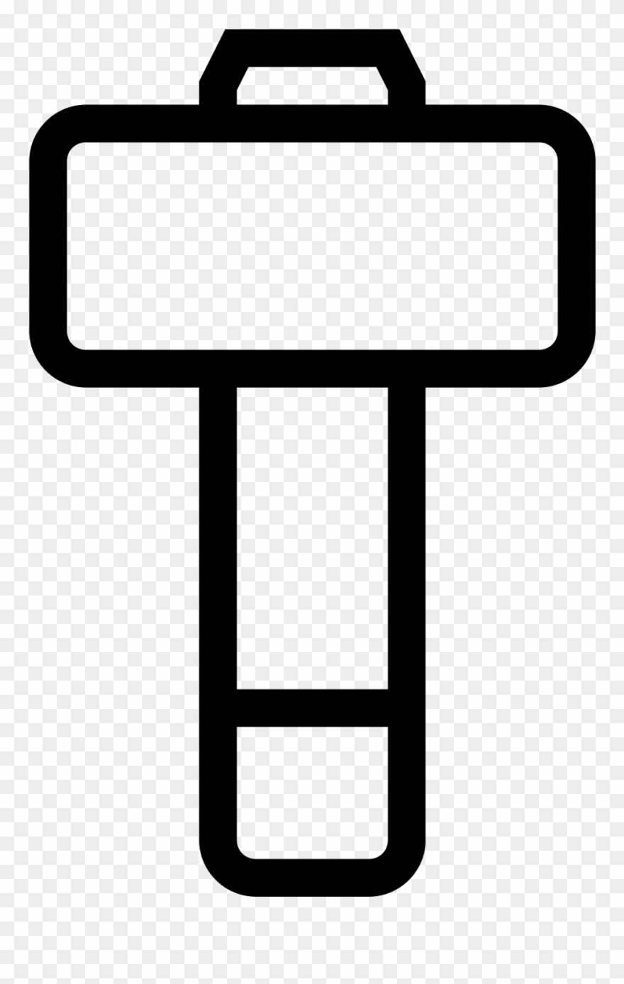 Sledgehammer Icon Clipart