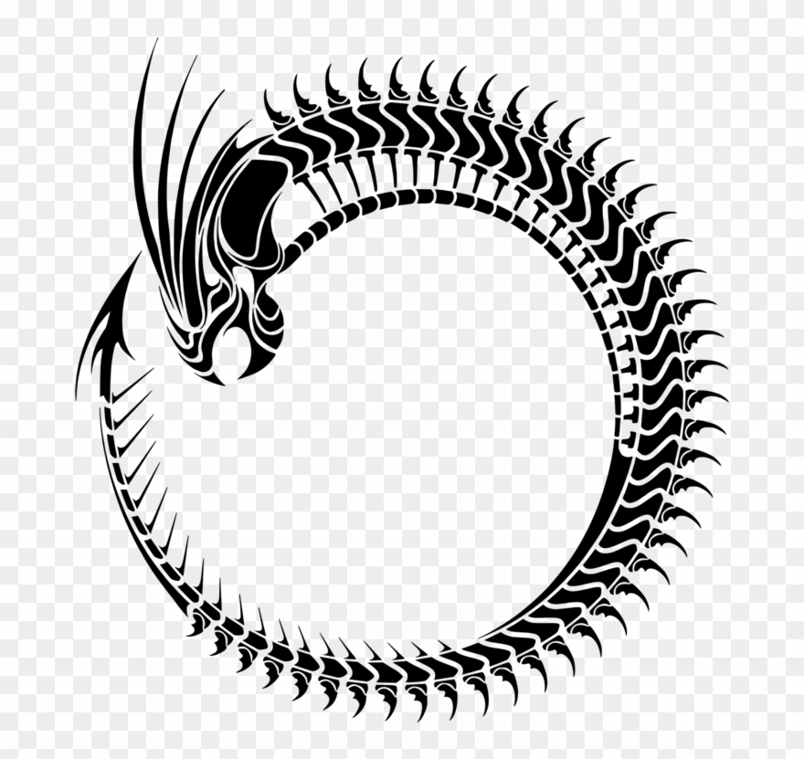Ouroboros Chinese Dragon Symbol Computer Icons Clipart