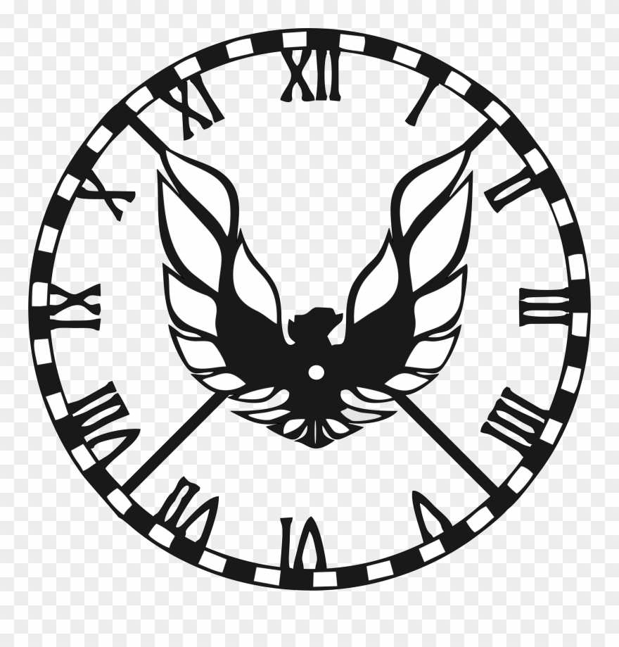 Butterfly U S M C Clock1 Motor Clipart
