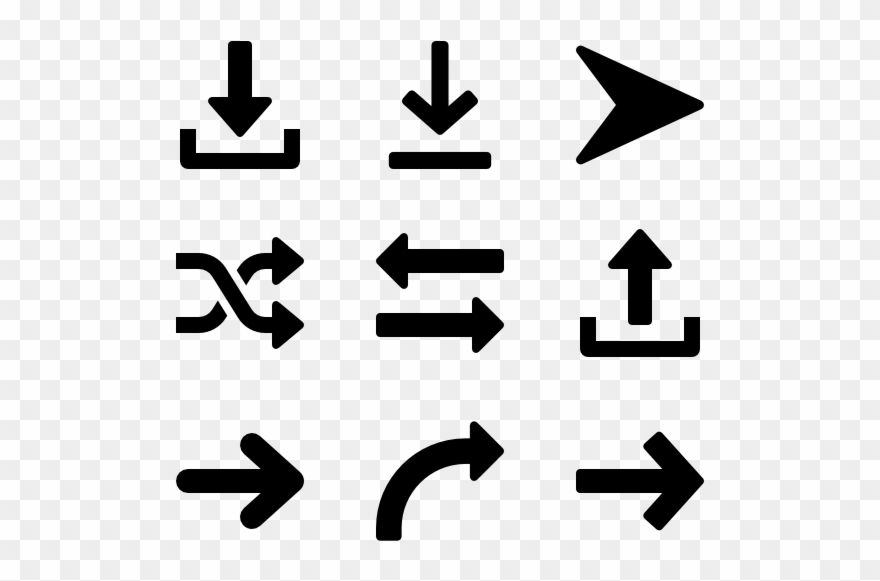 Arrow Icons Free Vector Clipart