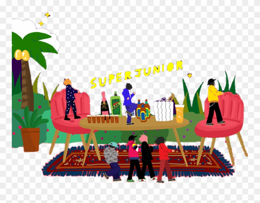 Super Junior Light Stick Sm Official Fanlight Free Clipart