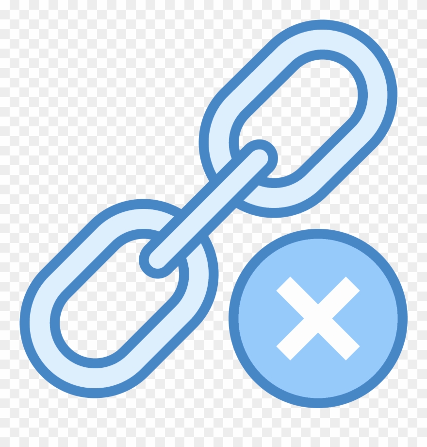 Delete Link Icon Clipart