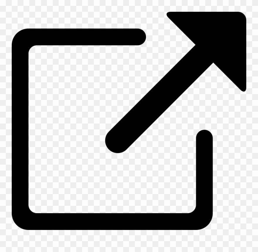 Pictures Of External Link Icon Vector Clipart