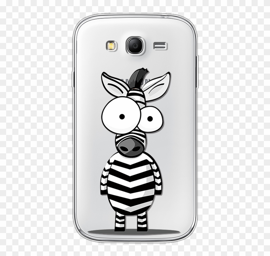 Cartoon Zebra Cute Cases For Samsung Galaxy Grand Neo Clipart