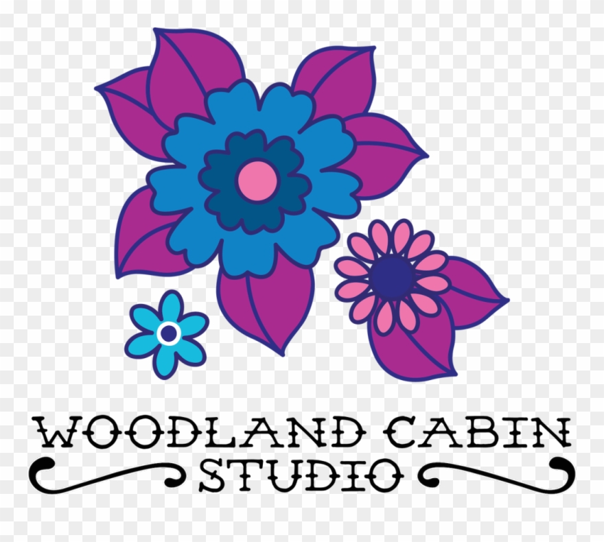 1970's Style Flower Illustration Clipart