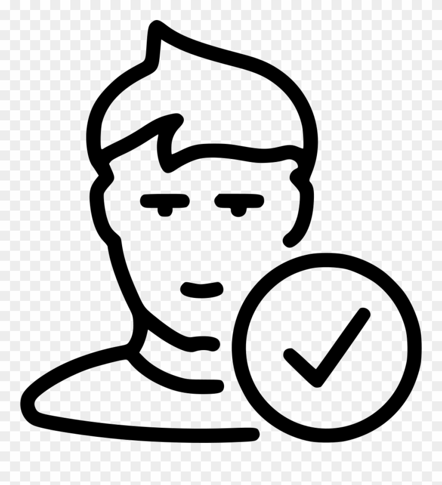 Friend Added Check Signed User Human Avatar Comments Clipart