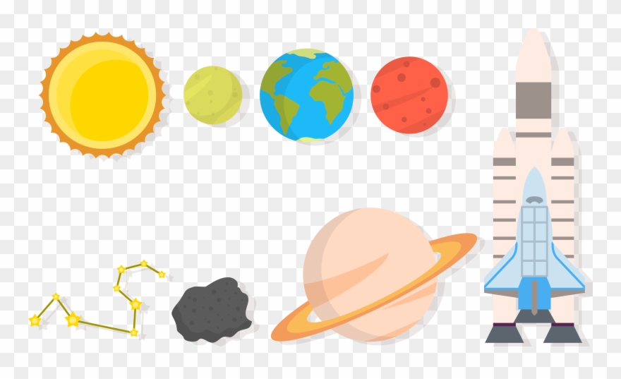 Universe Drawing Planet Technical Clipart
