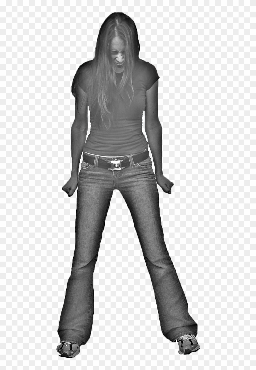 Girl Screaming Png Clipart