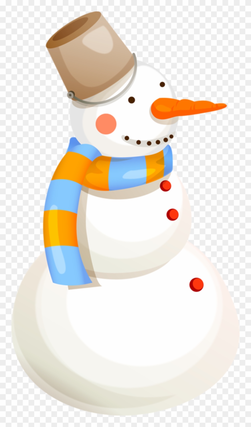 Clipart De Invierno, Navidad Clipart, Clipart Muñeco - Png Download