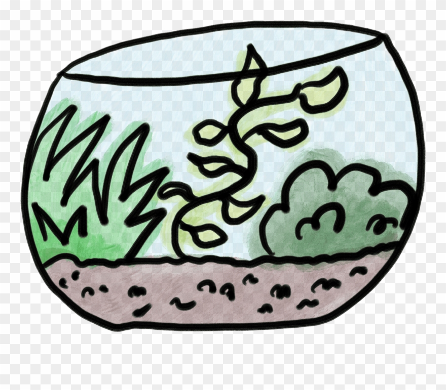 Terrarium Clipart