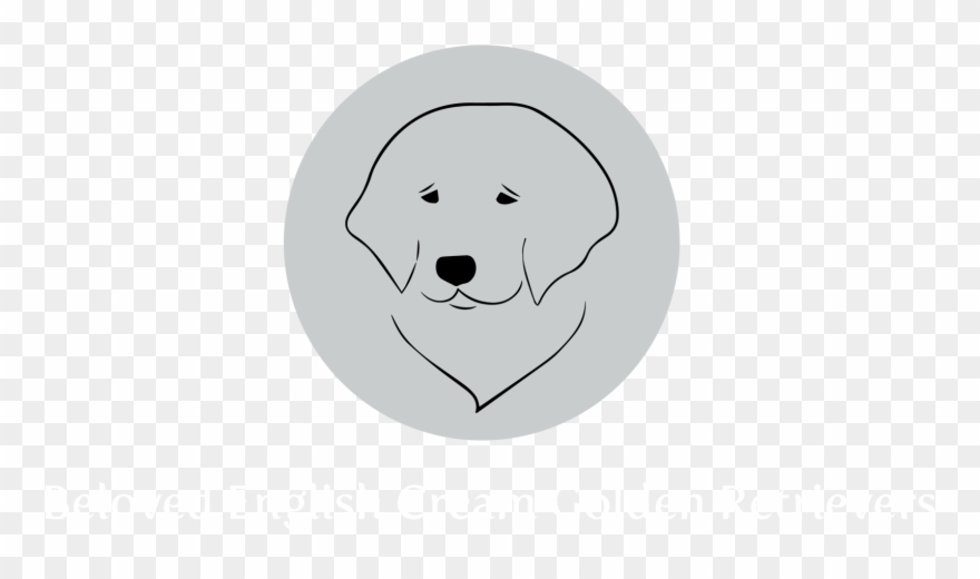 Beloved English Cream Goldens Clipart