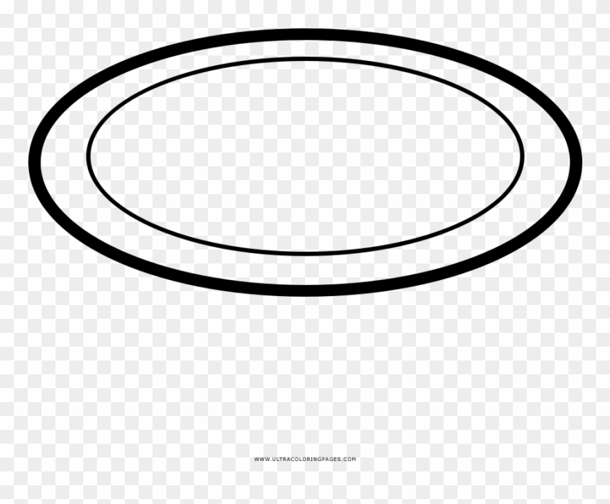 Plate Coloring Page Clipart