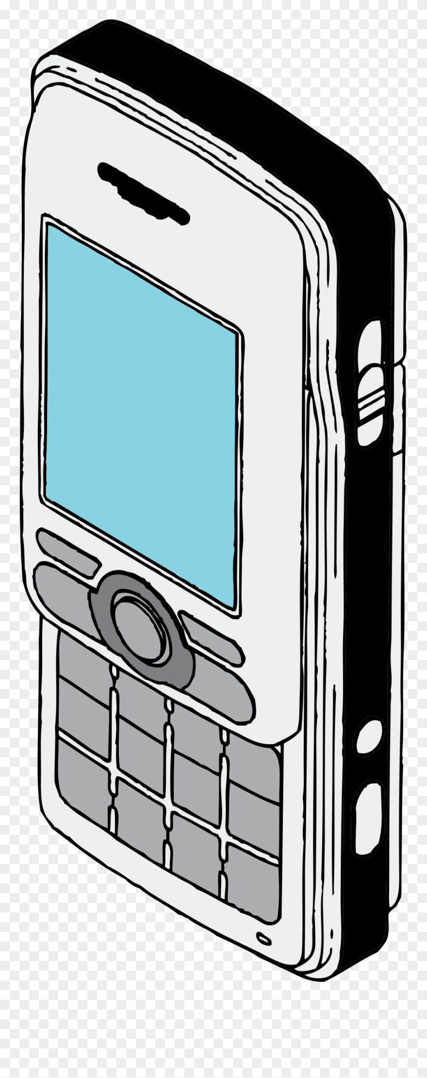 Cellphone Retro Mobile Free Clipart