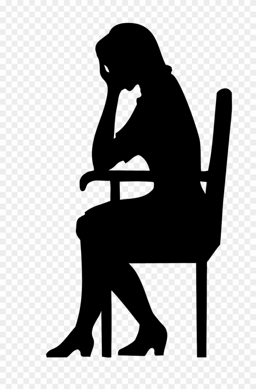 Thoughts Of A Woman Revealed Clipart