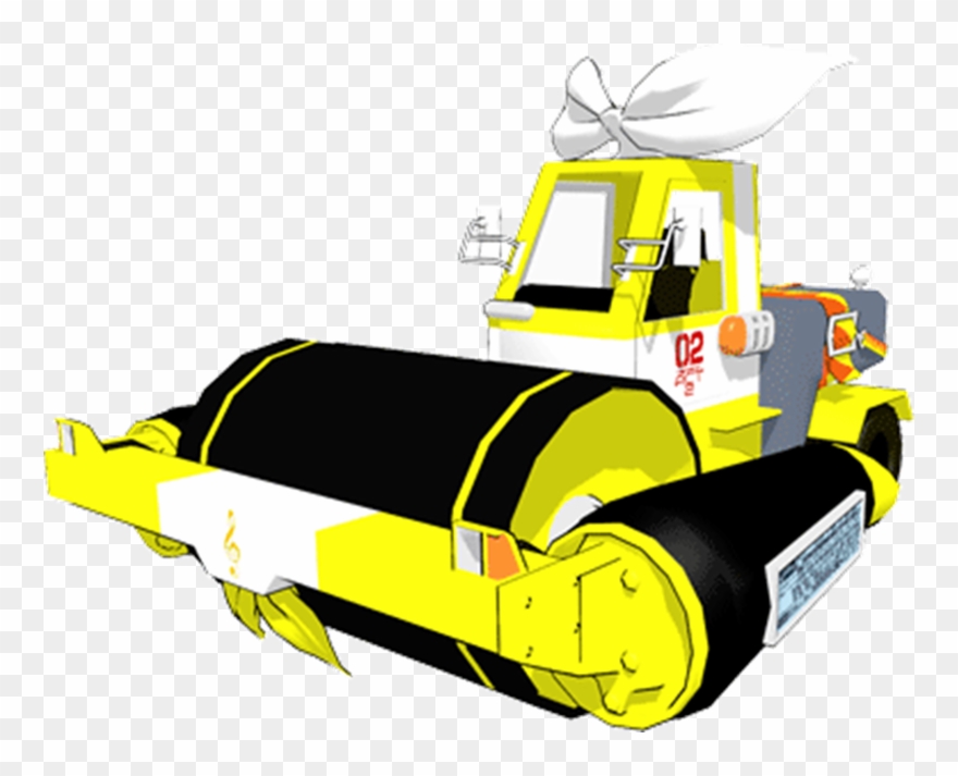 Roller Clipart Road Roller - Png Download