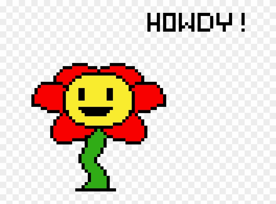 Red Flowey Clipart