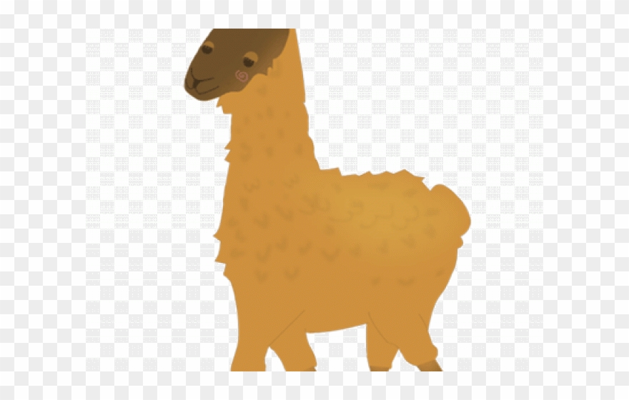 Llama Clipart Animated - Png Download