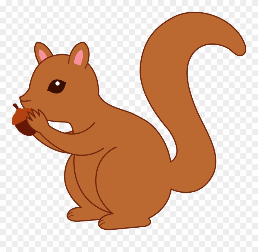 Free Squirrel Clip Art - Png Download