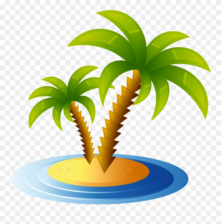 Island Clipart Transparent - Png Download
