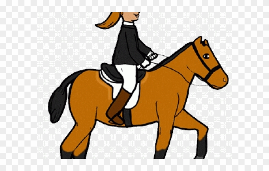 Horse Riding Clipart Toddler - Png Download
