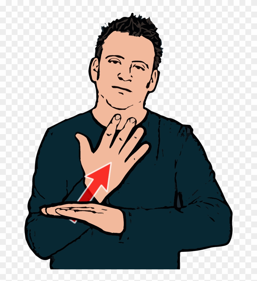 Secondary Arm Held Horizontally In Front Of Body Clipart - Png Download