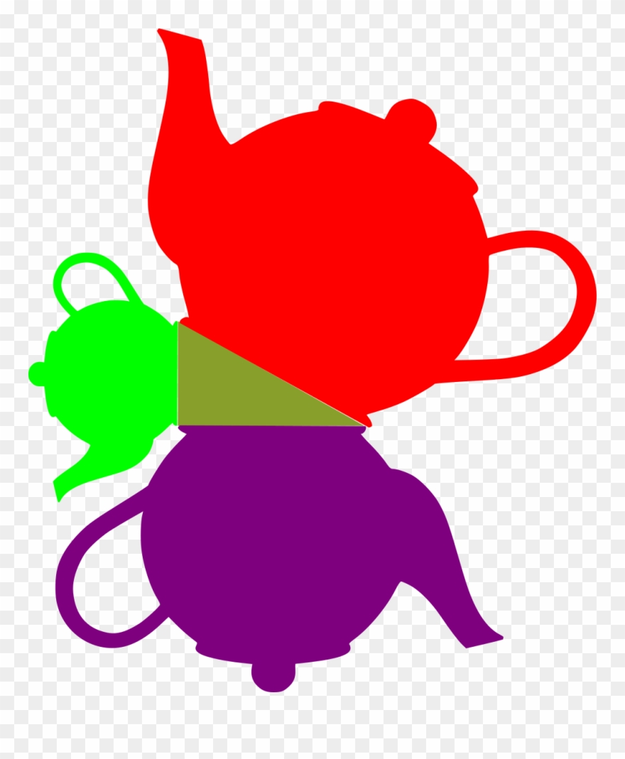 Hypotenuse Is Equal To The Sum Of Teapots On The Other Clipart