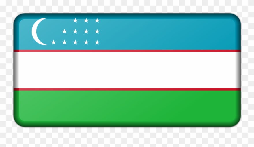 Flag Of Uzbekistan Clipart