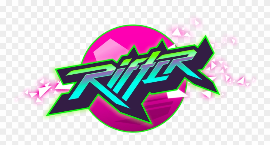 80's Synthwave-infused Acrobatic Platformer Rifter Clipart