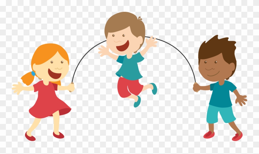 Skipping Rope Cartoon Animation Clip Art - Png Download