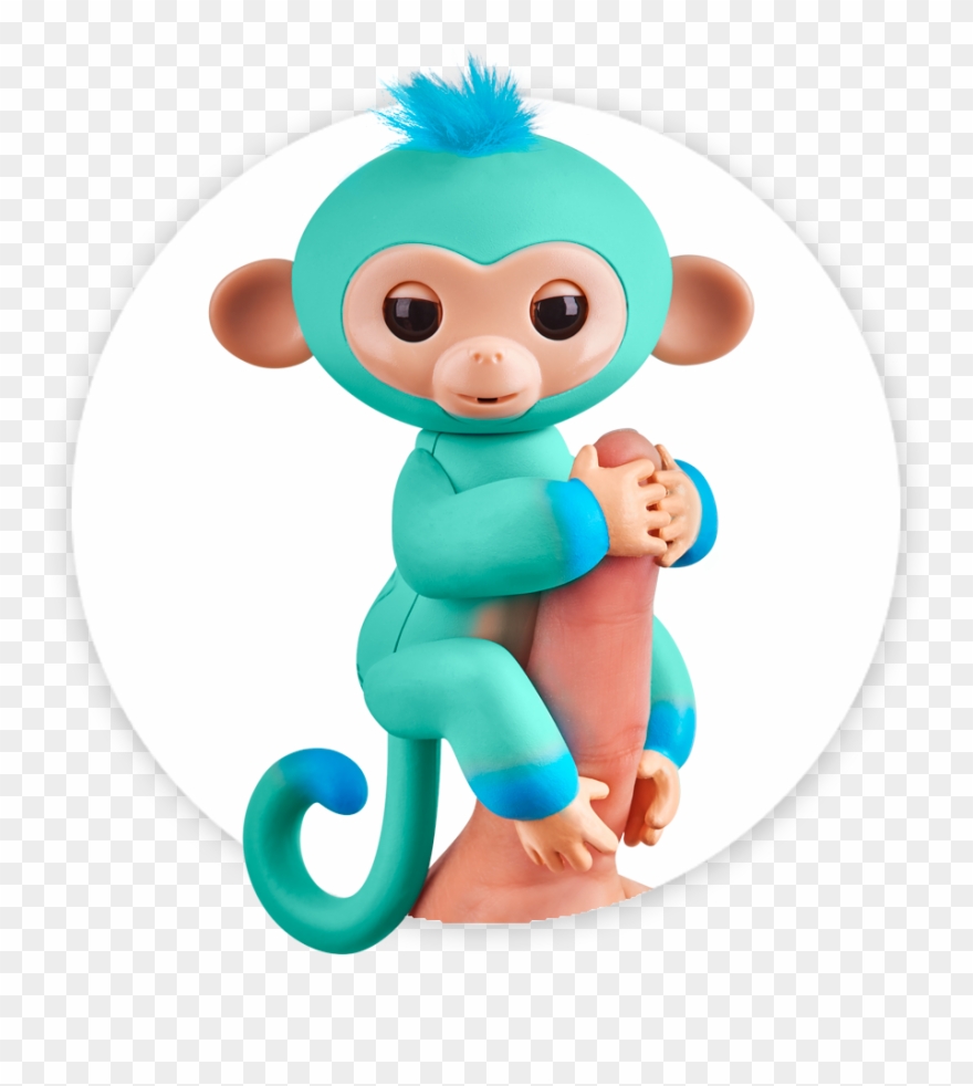 Fingerlings Monkey 2tone Ombre Eddie Clipart