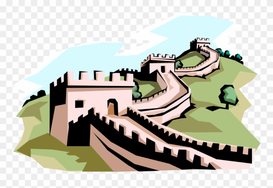 Great Wall Of China Clipart Png Transparent Png