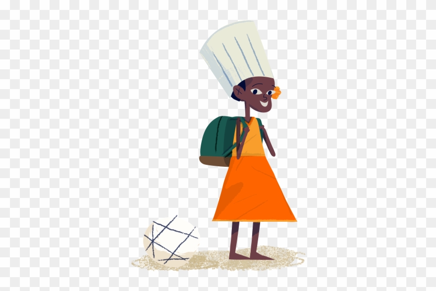 Rosemary With Chef's Hat Clipart