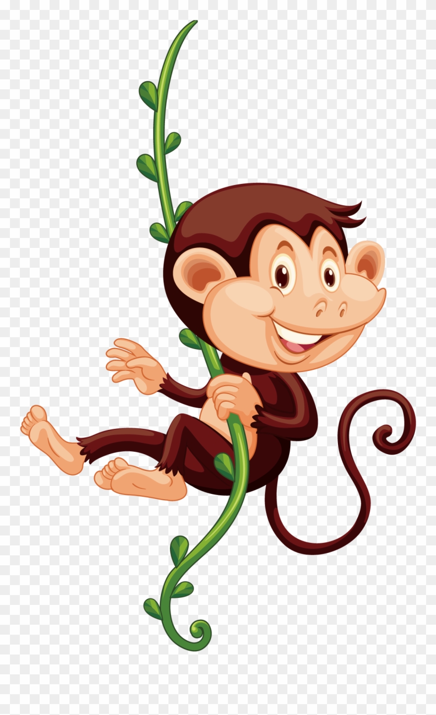 The Evil Monkey Primate Clipart