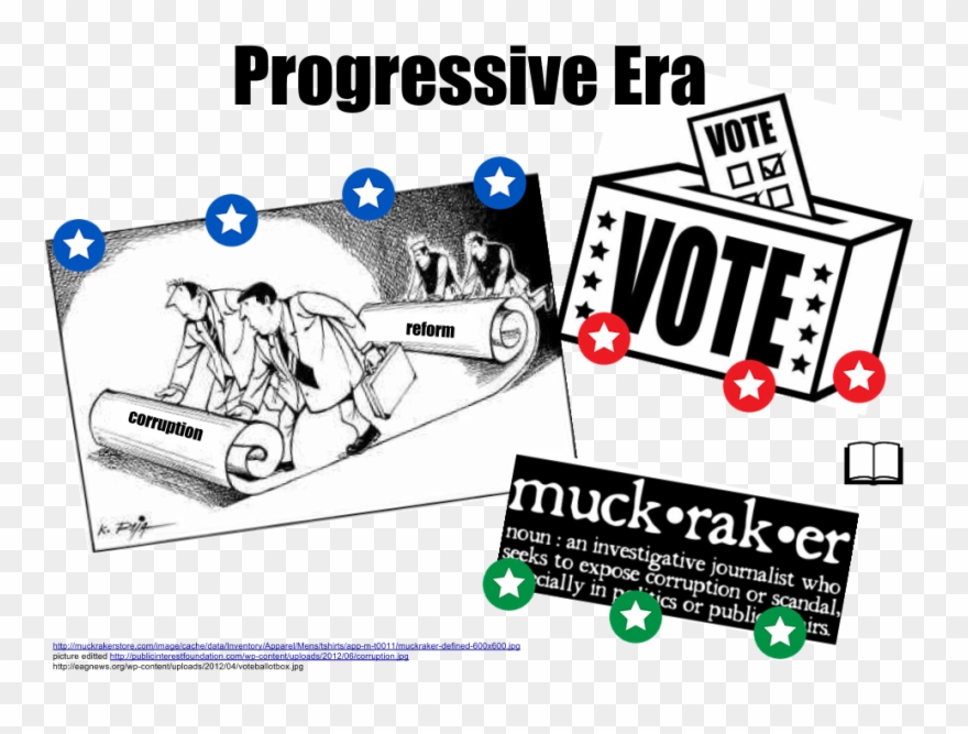 Progressive Era Clipart 2 By Amanda - Png Download