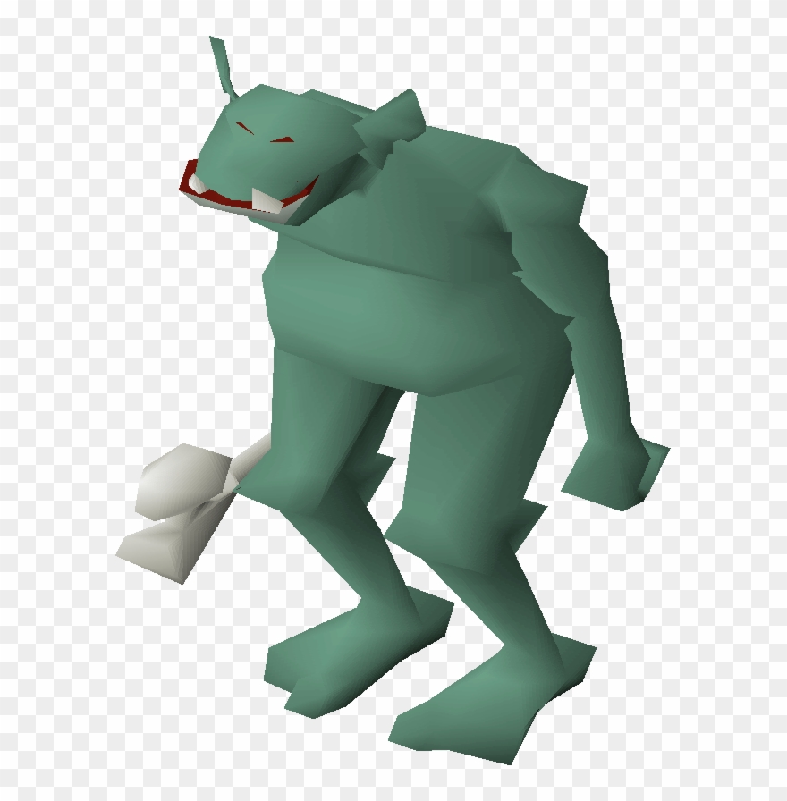 River Troll Clipart