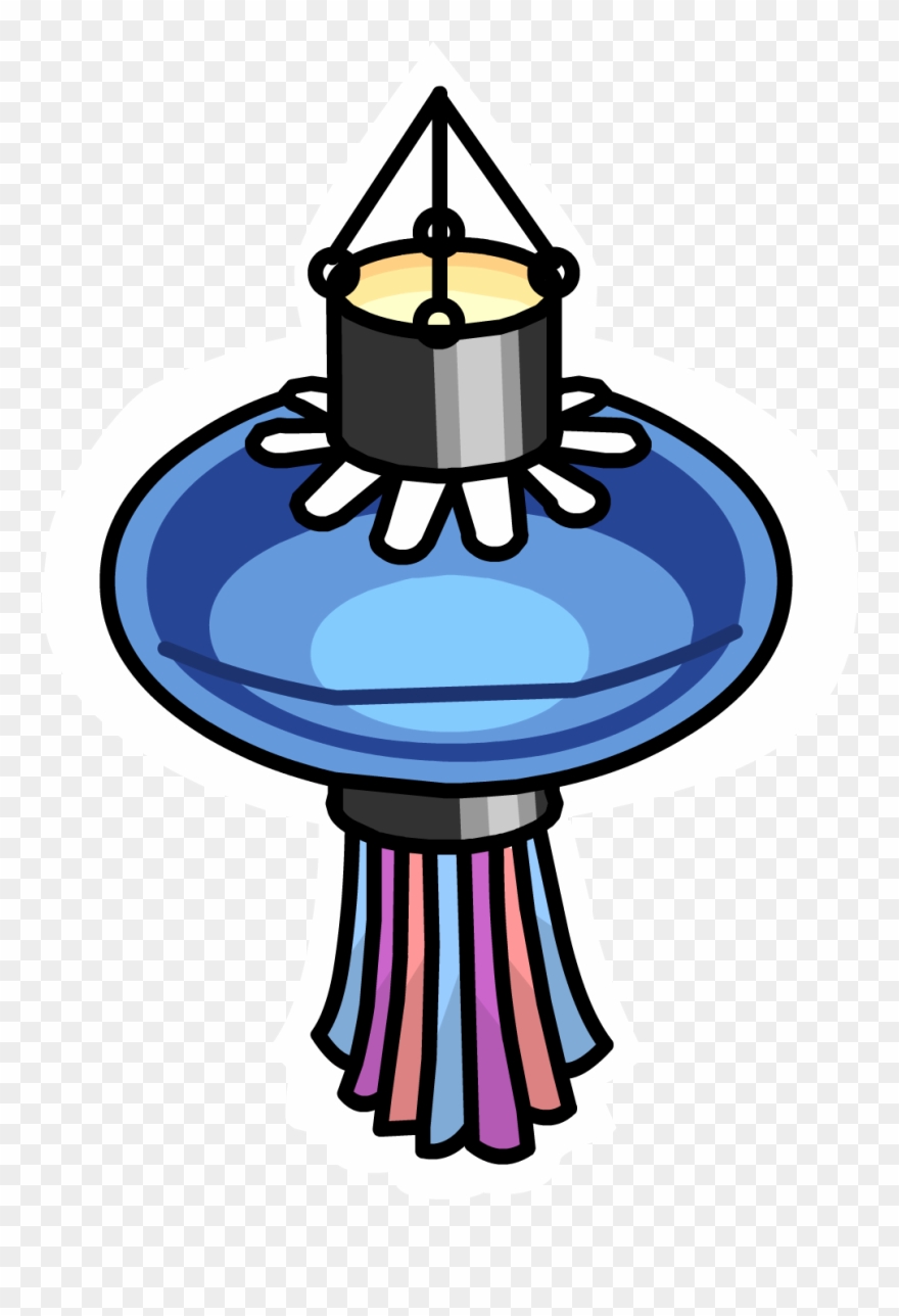 Paper Lantern Pin Clipart