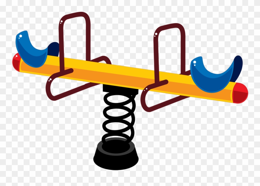 Parks & Recreation - Cartoon Playground Clipart