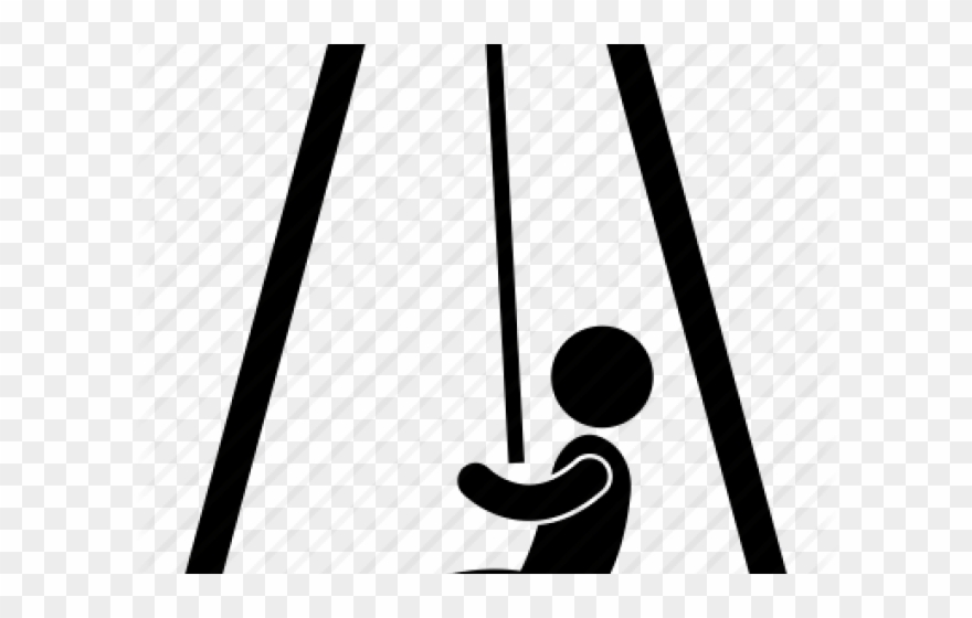 Leisure Clipart Playground Activity - Silhouette - Png Download