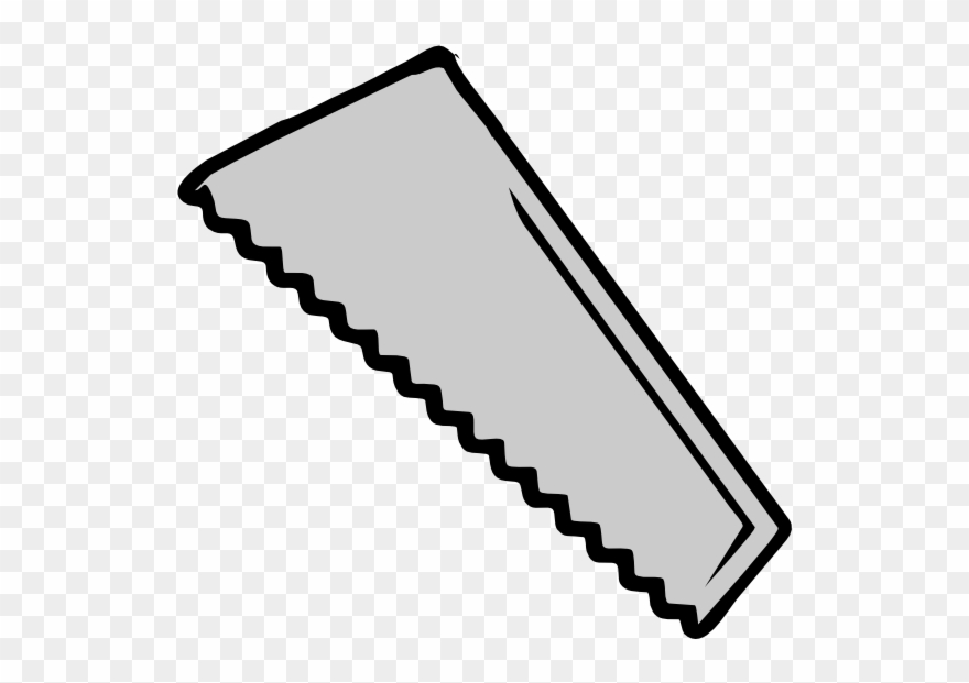 Gray Saw Blade Clip Art - Clipart Saw - Png Download