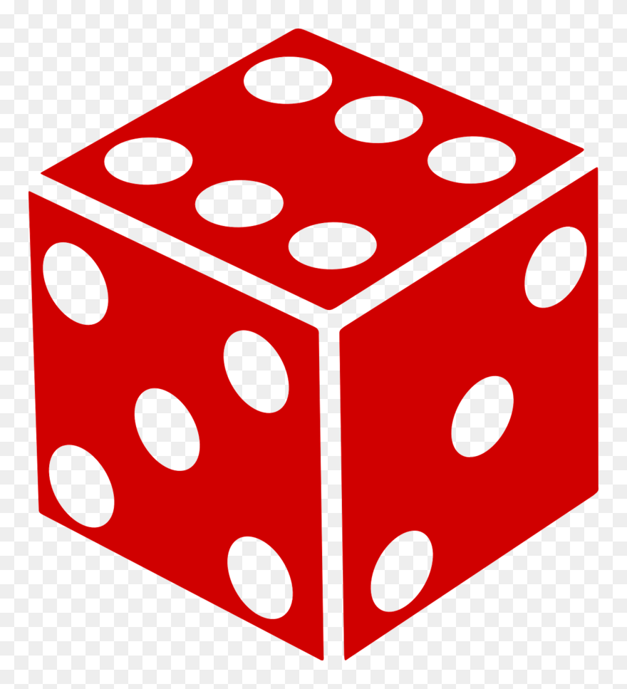 Dice Clipart - 6 Sided Dice Png Transparent Png