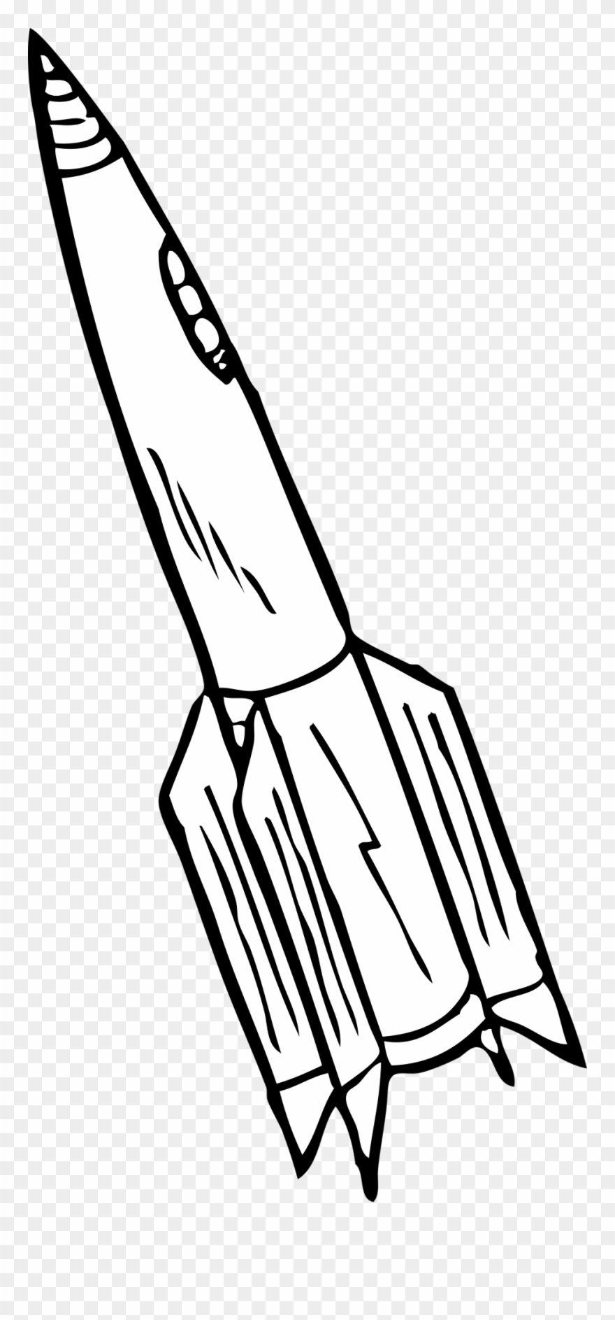 Drawing Rockets Clip Art Royalty Free Stock - Rocket Ship Clip Art - Png Download