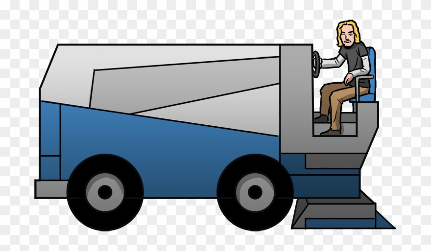 Create Your Own Big Game Halftime Disaster Scenario - Zamboni Clipart - Png Download