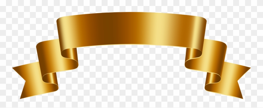Golden Banner Clipart