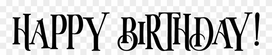 Happy Birthday Clipart Font Free Clipart On Dumielauxepices - Clip Art - Png Download