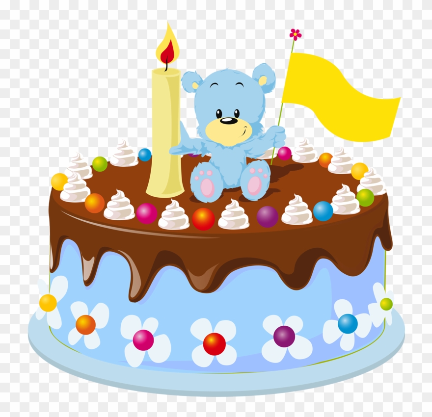 Ani - Birthday Cake Cartoon Png Clipart