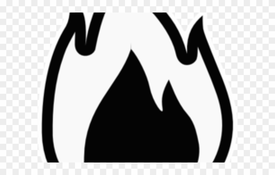 Flames Clipart Racing - Black Flame Png Transparent Background