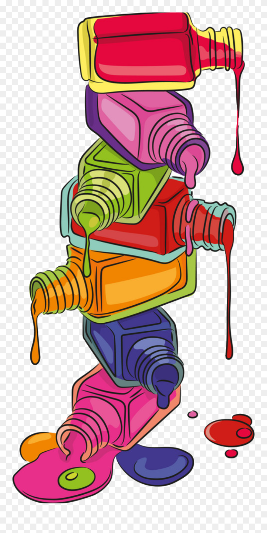 Background Nails Art Free Clipart