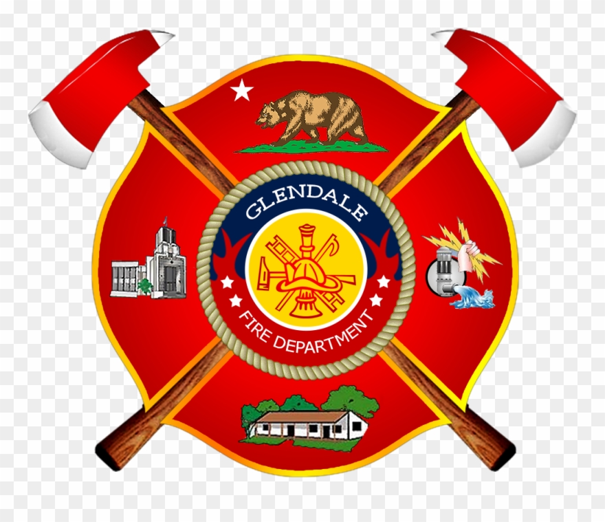 Glendale California Deadline - Glendale Fire Department Logo Clipart