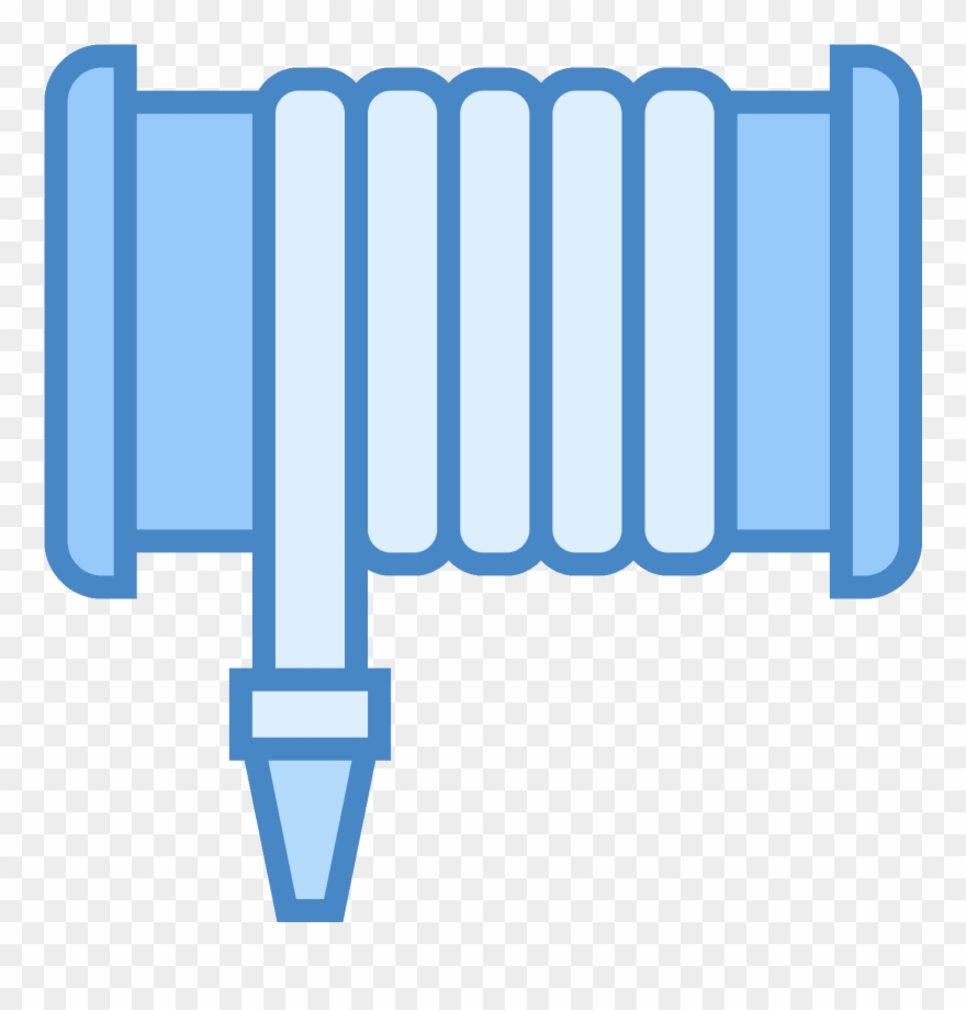 Fire Hose Png Icon Its A - Water Pipe Clipart