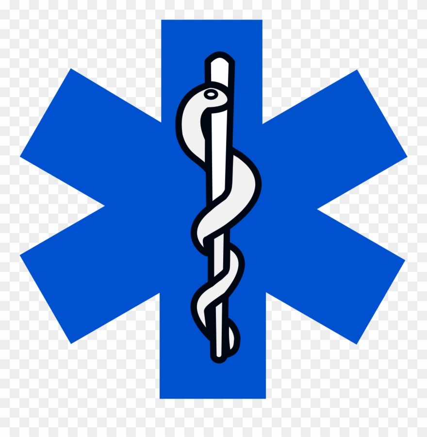 Clipart - Star Of Life Big - Png Download